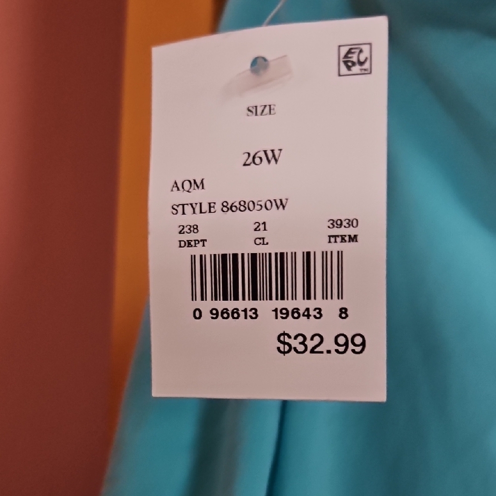 Women's Blue Layered Tankini - Picture 3 of 5